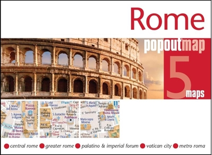 Afbeeldingen van PopOut Maps Rome PopOut Map