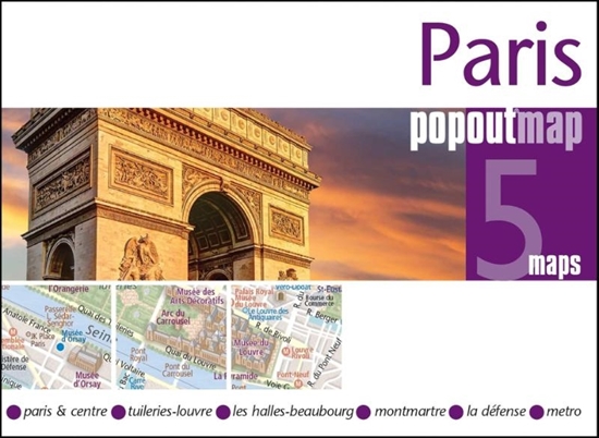 Afbeelding van PopOut Maps Paris PopOut Map