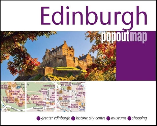 Afbeelding van PopOut Maps Edinburgh PopOut Map - pocket size, pop up map of Edinburgh city centre