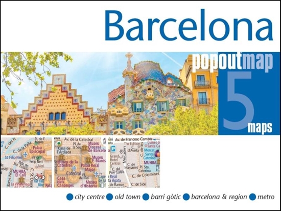 Afbeelding van PopOut Maps Barcelona PopOut Map