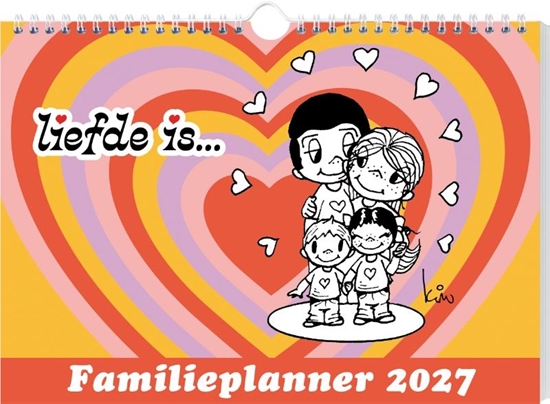 Afbeelding van Liefde is… familieplanner - 2027
