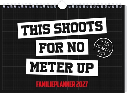 Afbeeldingen van Make that the cat wise familieplanner 2027