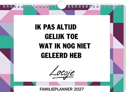 Afbeeldingen van Loesje familieplanner 2027