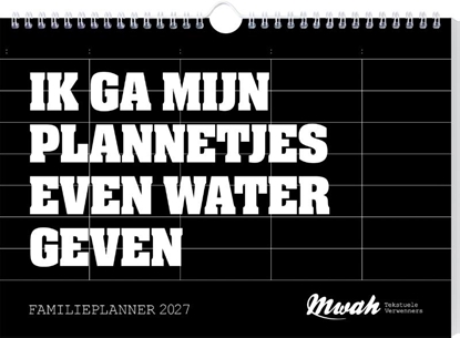 Afbeeldingen van Mwah familieplanner - 2027