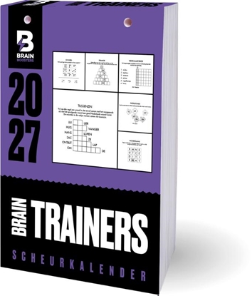 Afbeeldingen van Brainbooster Braintrainers scheurkalender - 2027