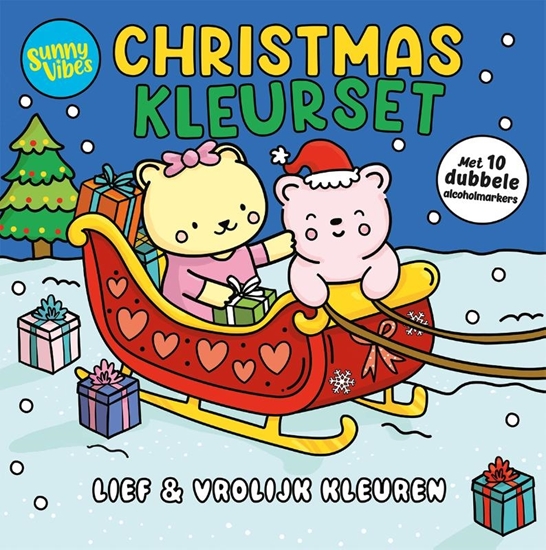 Afbeelding van Sunny vibes - Christmas kleurset