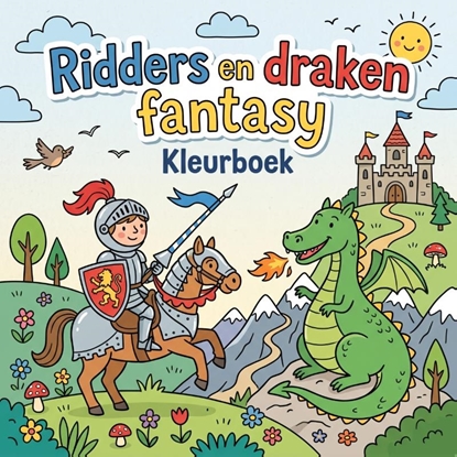 Afbeeldingen van Ridders en draken fantasy
