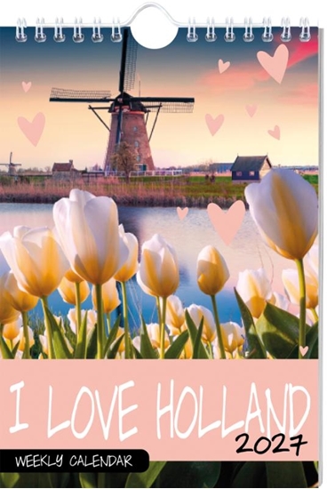 Afbeelding van I love Holland weekkalender - 2027