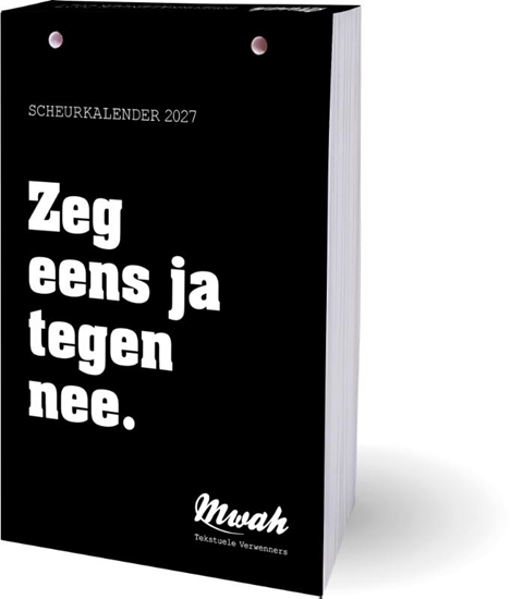 Afbeelding van Mwah scheurkalender - 2027