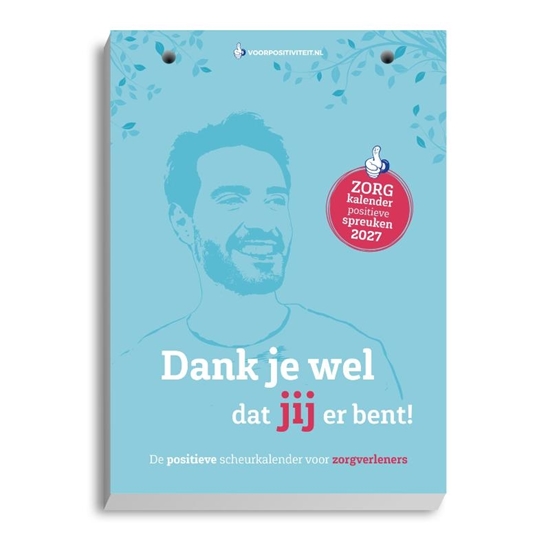 Afbeelding van Zorgkalender positieve spreuken 2027