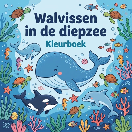 Afbeelding van Walvissen in de diepzee