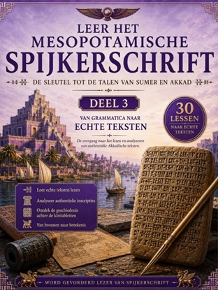 Afbeeldingen van Leer het Mesopotamische Spijkerschrift Deel 3