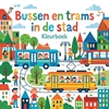 Afbeelding van Bussen en trams in de stad