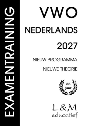 Afbeeldingen van Examentraining vwo nederlands 2027