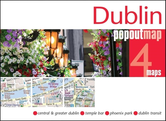 Afbeelding van PopOut Maps Dublin PopOut Map - pocket size, pop up map of Dublin city centre