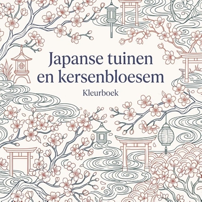 Afbeeldingen van Japanse tuinen en kersenbloesem