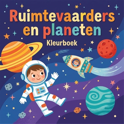 Afbeeldingen van Ruimtevaarders en planeten