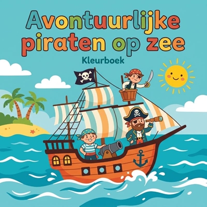 Afbeeldingen van Avontuurlijke piraten op zee