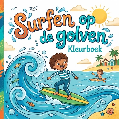 Afbeeldingen van Surfen op de golven