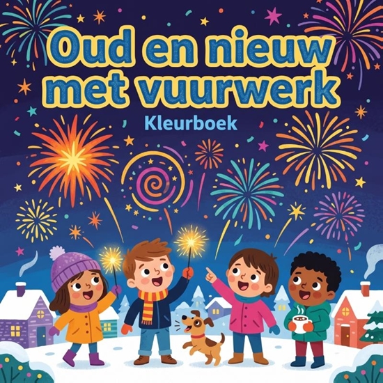 Afbeelding van Oud en nieuw met vuurwerk
