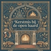 Afbeelding van Kerstmis bij de open haard