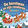 Afbeelding van De kerstman en zijn rendieren