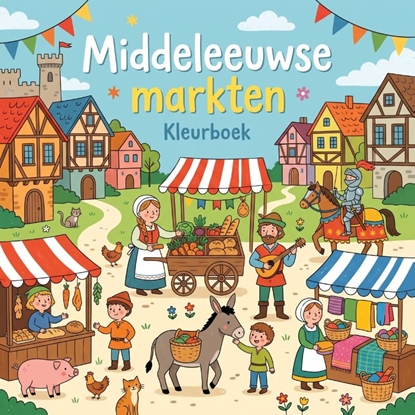 Afbeeldingen van Middeleeuwse markten