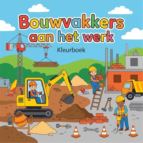 Afbeelding van Bouwvakkers aan het werk