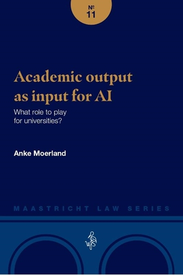 Afbeelding van Maastricht Law Series Academic output as input for AI