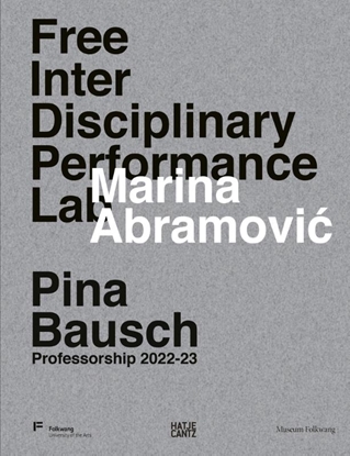 Afbeeldingen van Marina Abramovic. Free Interdisciplinary Performance Lab