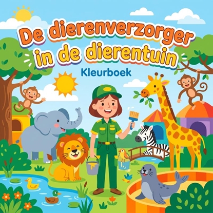 Afbeeldingen van De dierenverzorger in de dierentuin