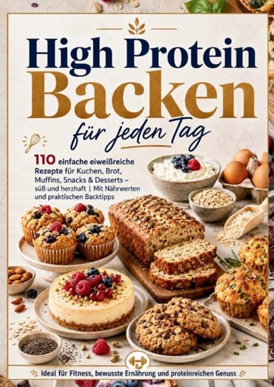 Afbeelding van HIGH PROTEIN BACKEN FÜR JEDEN TAG
