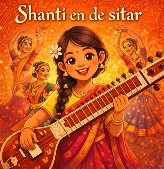 Afbeelding van Wereldmuzikanten Shanti en de sitar