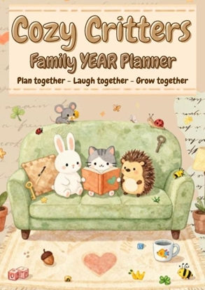 Afbeeldingen van Cozy Critters Family Planner