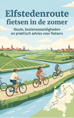 Afbeeldingen van Elfstedenroute fietsen in de zomer