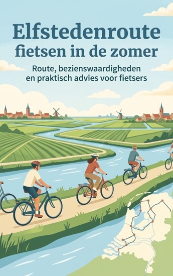 Afbeelding van Elfstedenroute fietsen in de zomer
