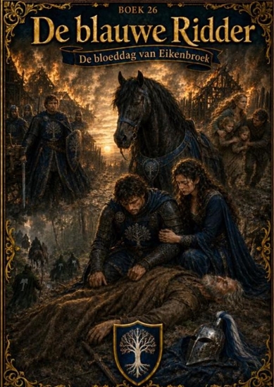 Afbeelding van Boek 26, De blauwe Ridder - De bloeddag van Eikenbroek