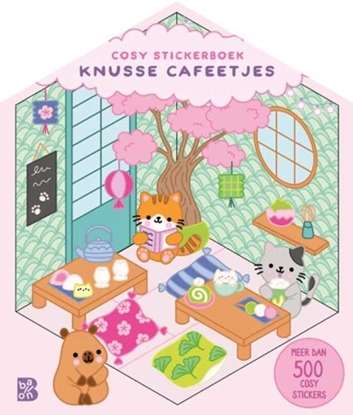 Afbeeldingen van Cosy stickerboek: Knusse cafeetjes