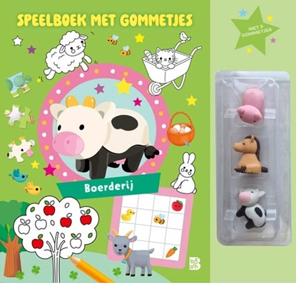 Afbeeldingen van Speelboek met gommetjes: Boerderij