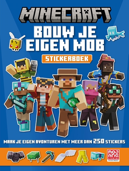 Afbeelding van Minecraft: Bouw je eigen mob-stickerboek
