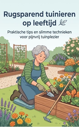 Afbeeldingen van Rugsparend tuinieren op leeftijd