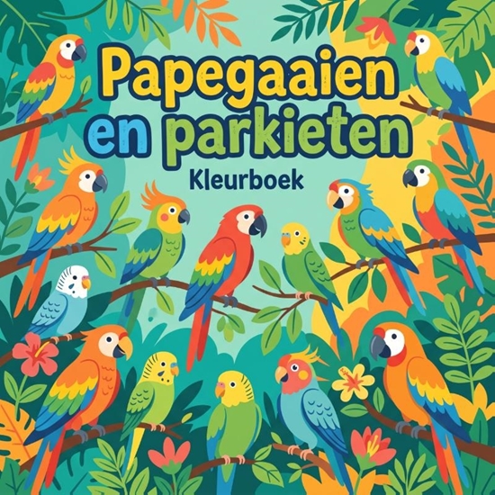 Afbeelding van Papegaaien en parkieten