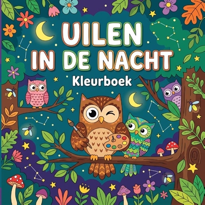 Afbeeldingen van Uilen in de nacht