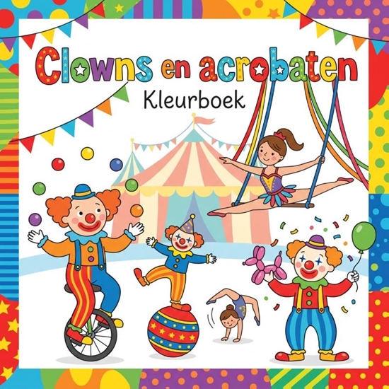 Afbeelding van Clowns en acrobaten