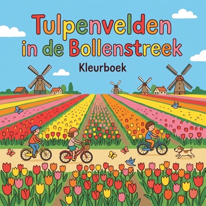 Afbeeldingen van Tulpenvelden in de Bollenstreek
