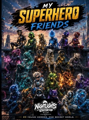 Afbeeldingen van My Superhero Friends - friendship book