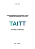 Afbeelding van Proceedings of the 1st International Workshop on Teaching AI-based Translation and Technologies (TAITT 2026)