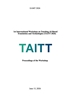 Afbeelding van Proceedings of the 1st International Workshop on Teaching AI-based Translation and Technologies (TAITT 2026)
