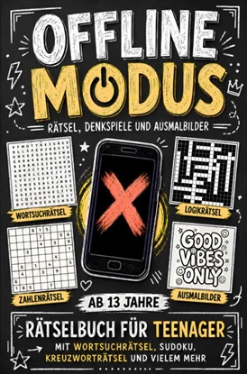 Afbeeldingen van Offline Modus - Rätsel, Denkspiele und Ausmalbilder ab 13 Jahre