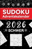 Afbeelding van Sudoku Adventskalender 2026 Schwer: 144 herausfordernde Sudokus von Schwer bis Extrem